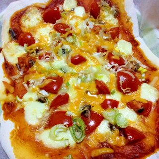 トマトとモッツァレラチーズpizza（HB使用）